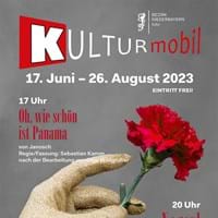 Werbeplakat Kulturmobil 04.08.2023