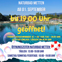 Naturbad Metten - Ab 01. September bis 1900 Uhr.png